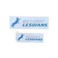 Image 1 of Detroit Lesbians stickers