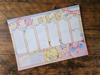 Image 3 of A4 Deskpad Weekly Planners