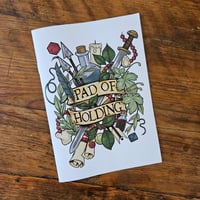 (D&D) Pad of Holding Notebook