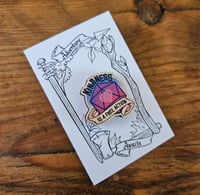 Image 3 of (D&D) Wooden Pin Badges 