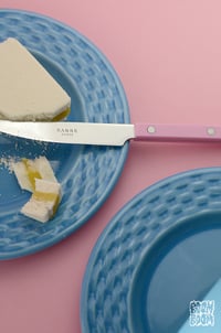 Image 4 of Assiettes bleues x 3