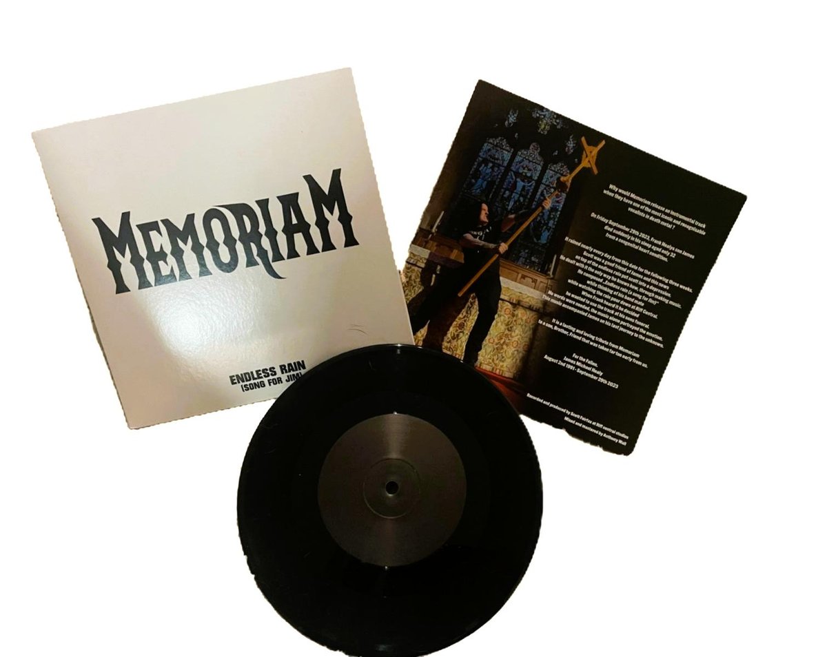 Image of As The World Dies & Memoriam 7 Inch Split Single (Reaper Entertainment)