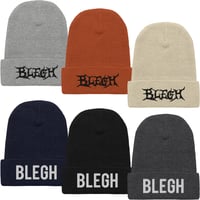 Image 2 of WAFFLE BLEGH BEANIE
