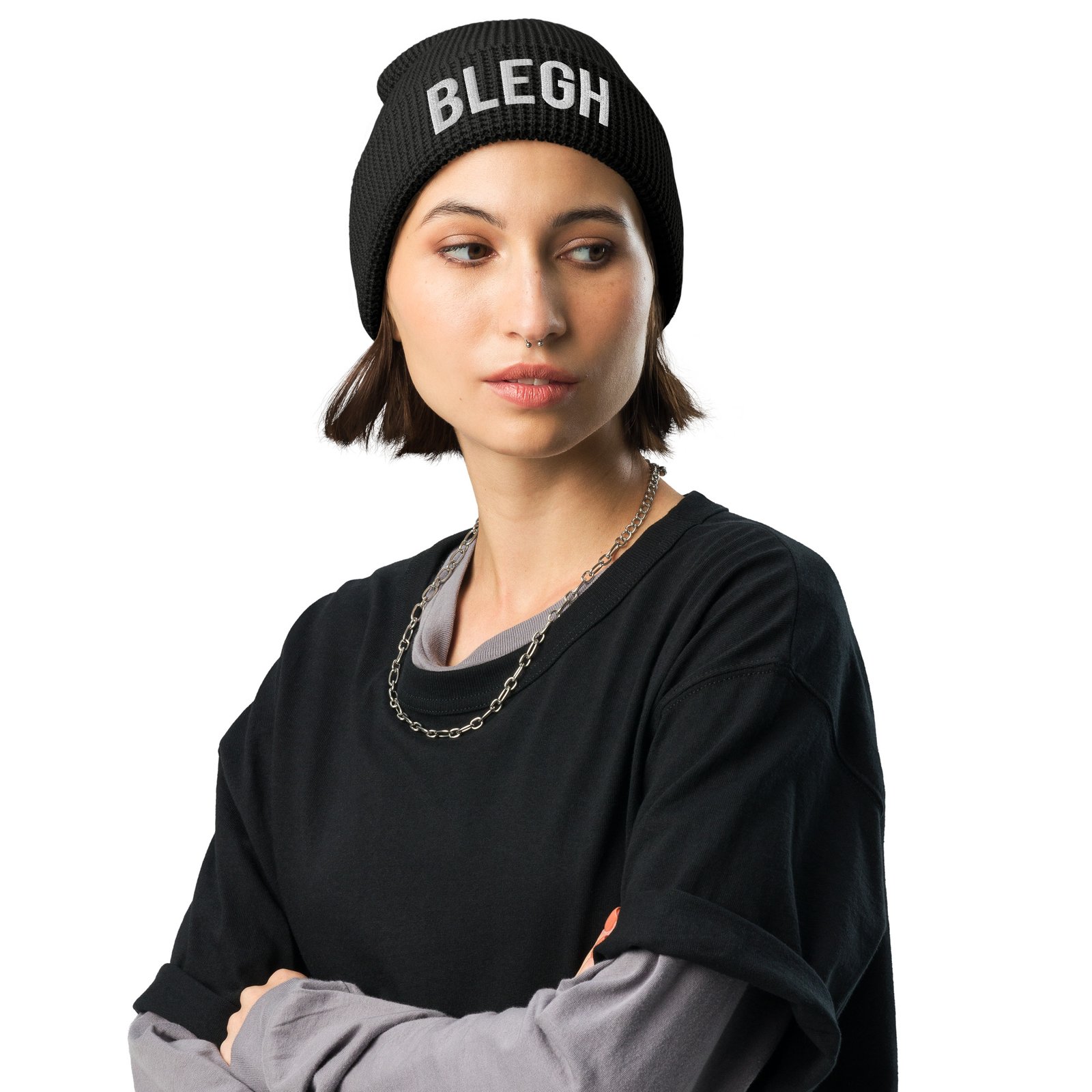 WAFFLE BLEGH BEANIE | Ohrion Apparel