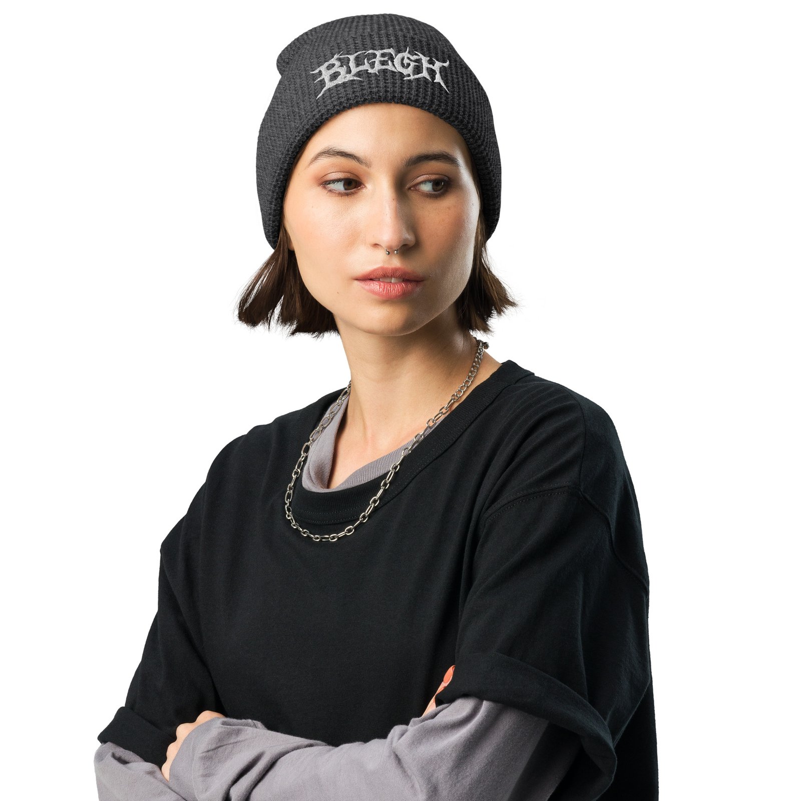 WAFFLE BLEGH BEANIE | Ohrion Apparel