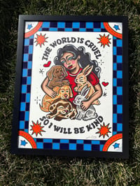 The World Is Cruel Painting Original