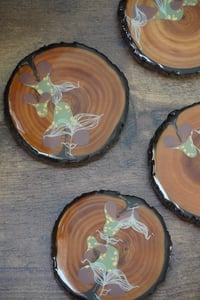 Image 3 of HUG ME- set of 4 coasters