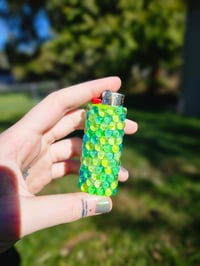 Image 1 of Green Bubble Twinkle Lighter