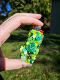 Image 1 of Green Twinkle Lighter