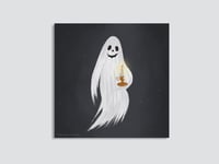 Image 1 of Halloween Ghost Wall Art Print