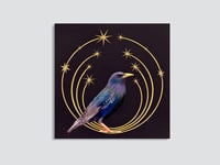 Image 1 of Starling Blackbird Art Print