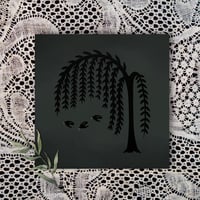 Image 2 of Weeping Willow Tree Art Print