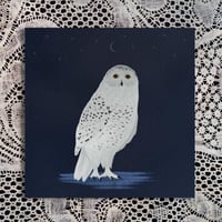 Image 2 of Snowy Owl Art Print