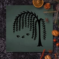 Image 3 of Weeping Willow Tree Art Print