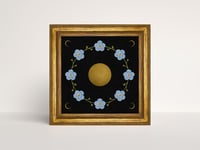 Image 2 of Forget Me Not Floral Folk Art Print