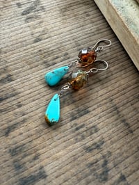Image 13 of Blue earrings/ n3
