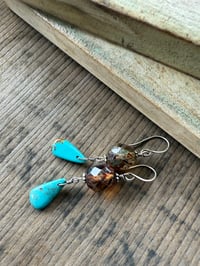 Image 14 of Blue earrings/ n3