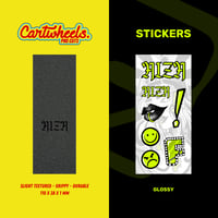 Image 3 of AIZA | Fasterrr x Mike Scythe | Real Wear Fingerboard Deck