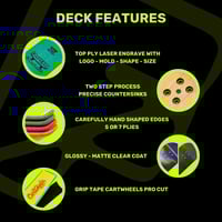 Image 3 of Zebrawood | Exotic Fingerboard Deck