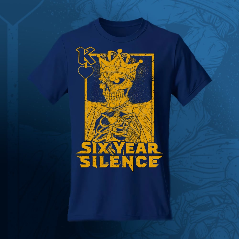 Image of Six Year Silence - King To A Clown - Blue and Gold