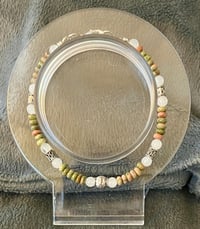 Image 2 of Unakite and White Jade - Size 7.5