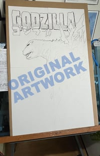 Original Art: Godzilla Minus One 22x34 