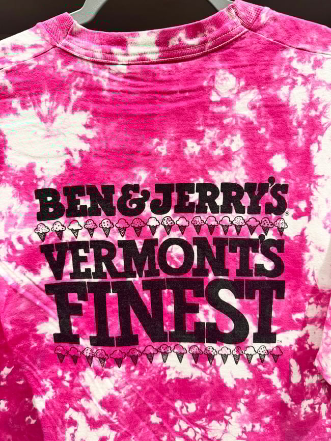 Ben & Jerry's 90s 'Cherry Garcia' T-Shirt - Size XL