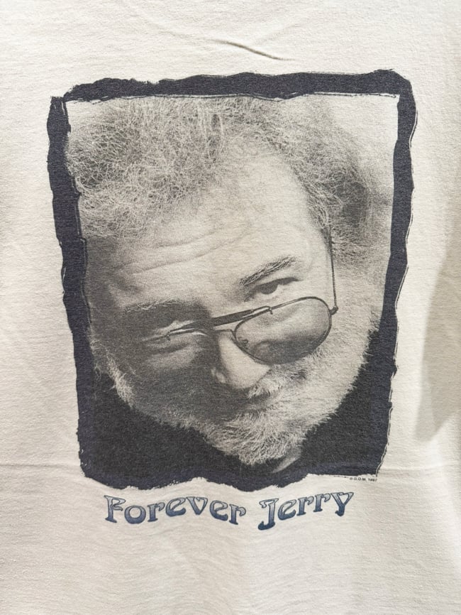 Grateful Dead 1997 Jerry Forever T-Shirt - Size L