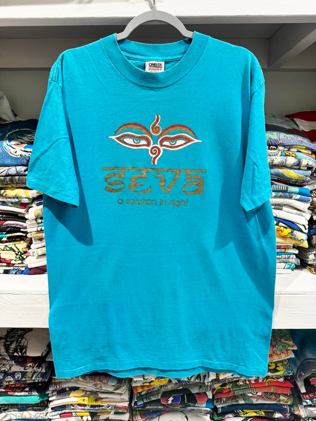 80s Grateful Dead SEVA / Bertha T-Shirt - Fits L