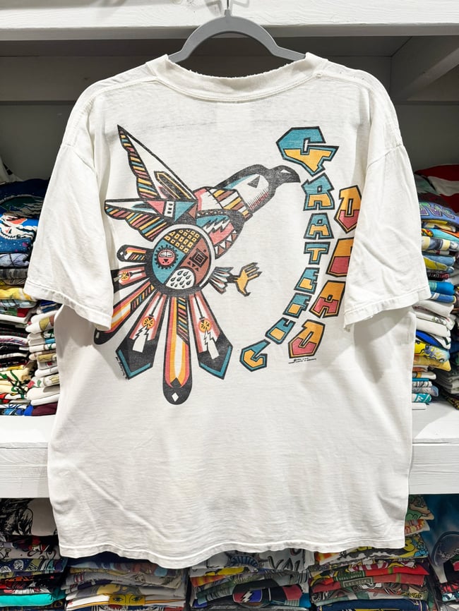 Grateful Dead 1990 Feathers T-Shirt - Size XL