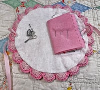 Image 2 of Pink Doily Needle Book II