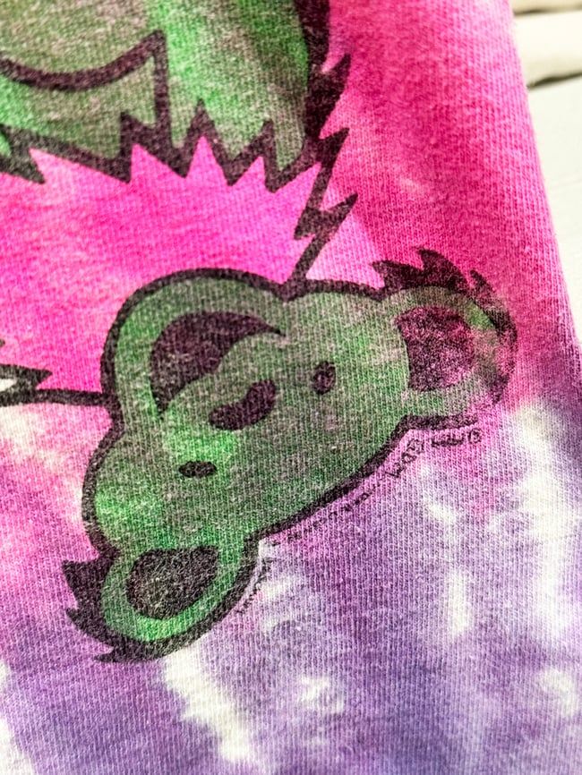 Grateful Dead Early 90s Spiral Bears T-Shirt - Size L 