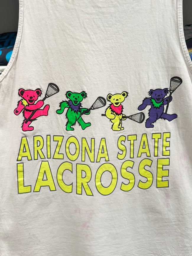 Grateful Dead 80s ASU Lacrosse T-Shirt - Fits M