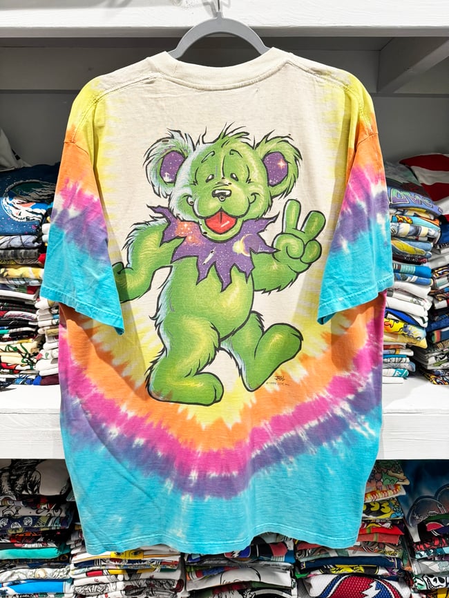 Grateful Dead 1999 Sunset Bear T-Shirt - Size XL