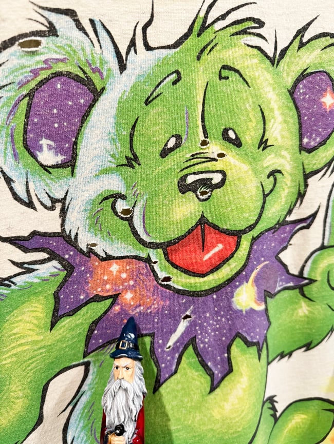 Grateful Dead 1999 Sunset Bear T-Shirt - Size XL