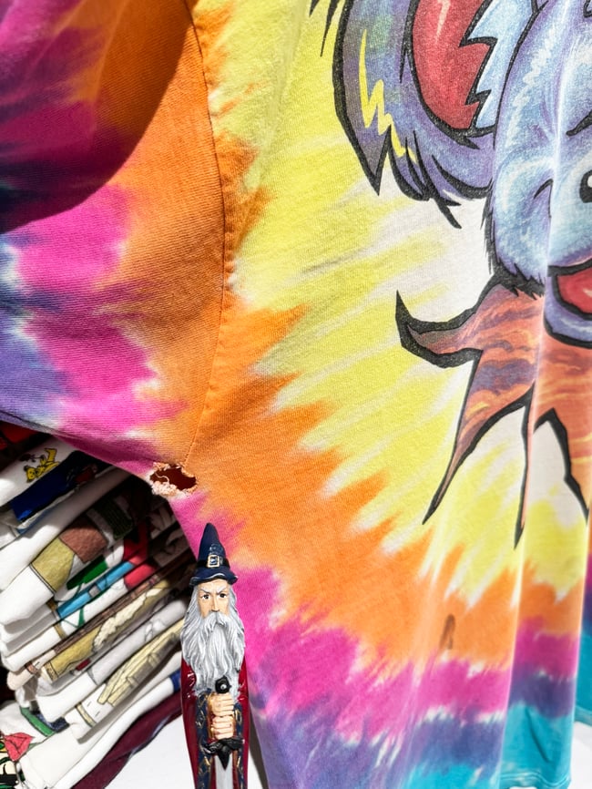 Grateful Dead 1999 Sunset Bear T-Shirt - Size XL