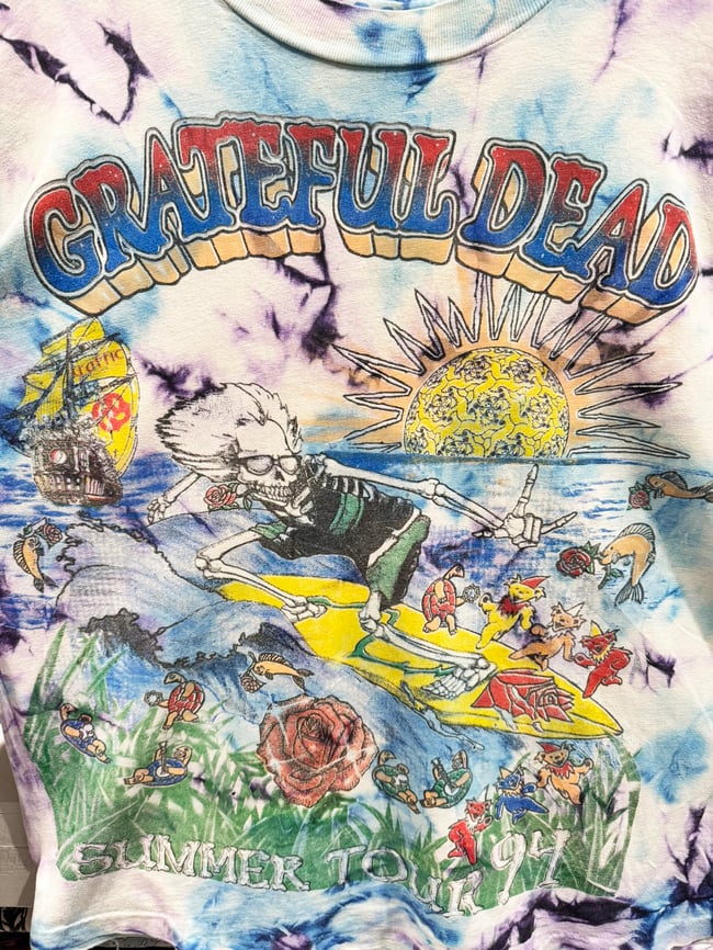 Grateful Dead 1994 Summer Tour Lot T-Shirt - Size XL (boxy)