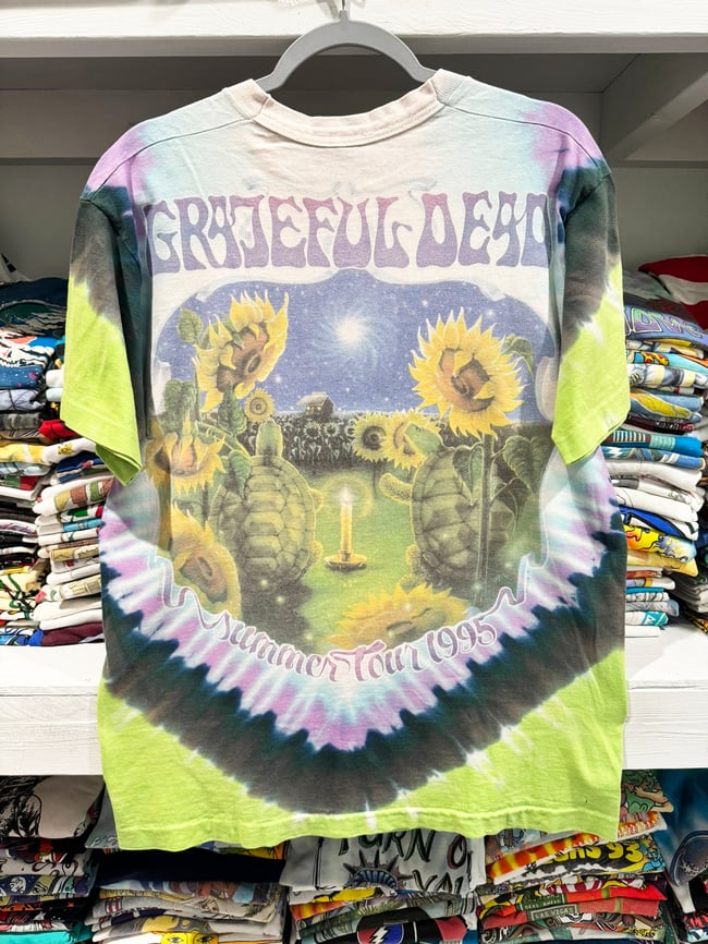 Grateful Dead 1995 Summer Tour Lot T-Shirt - Size L