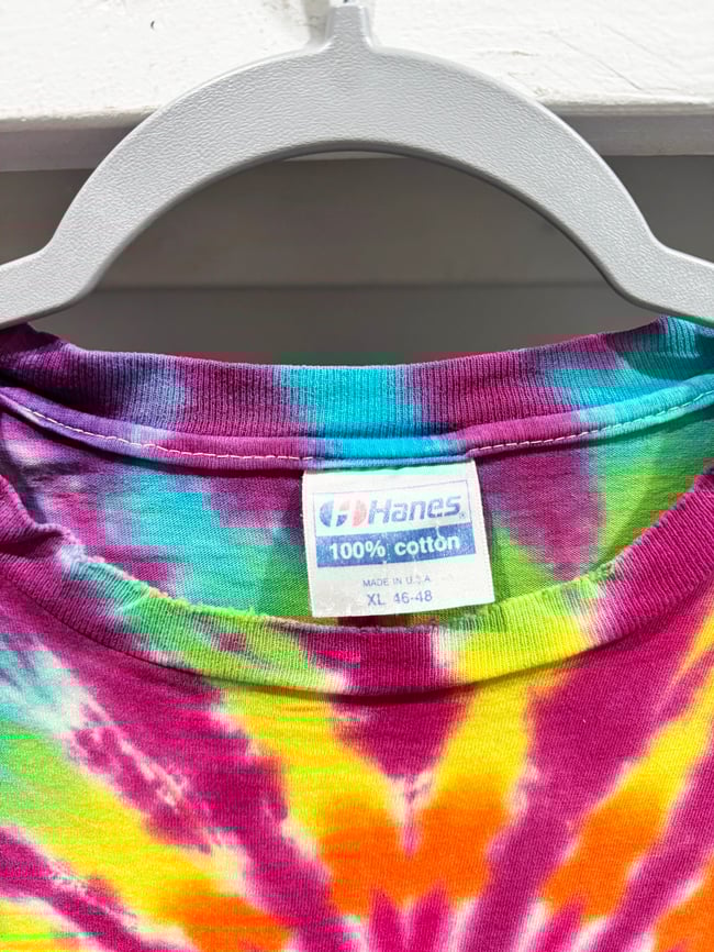 80s Tie Dye Lot T-Shirt - Fits L