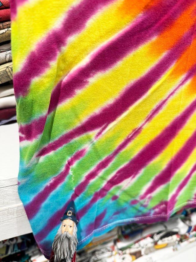 80s Tie Dye Lot T-Shirt - Fits L