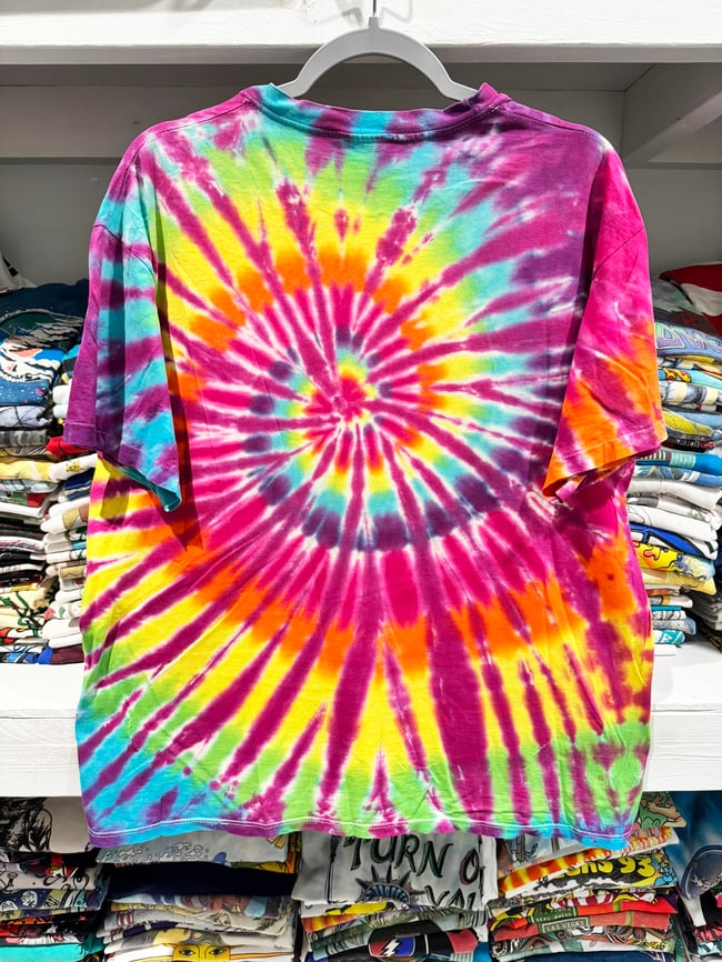 80s Tie Dye Lot T-Shirt - Fits L