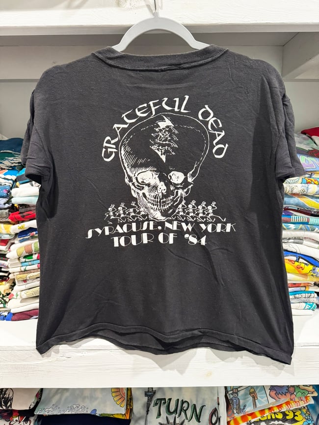 Grateful Dead 1984 Syracuse NY T-Shirt - Fits M/SM