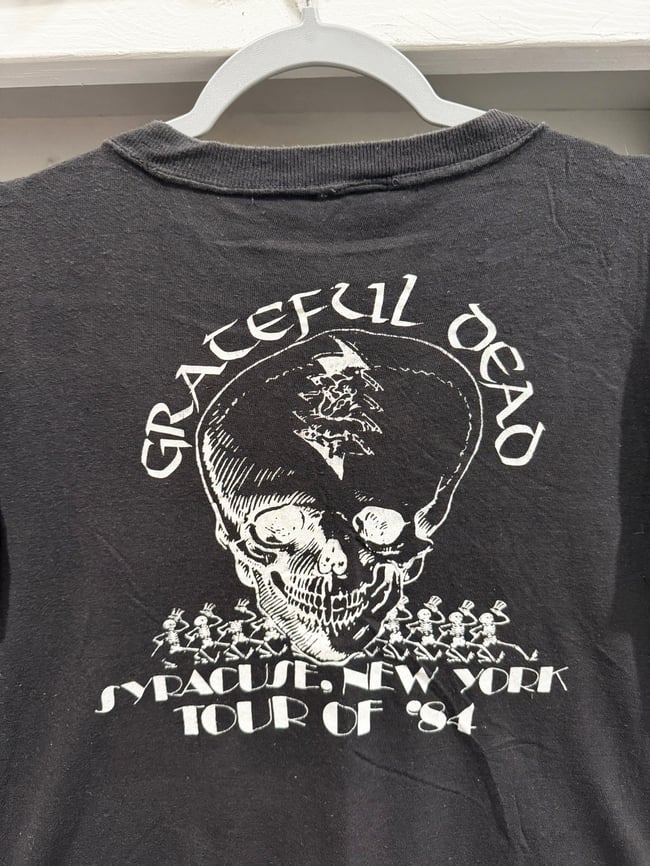 Grateful Dead 1984 Syracuse NY T-Shirt - Fits M/SM