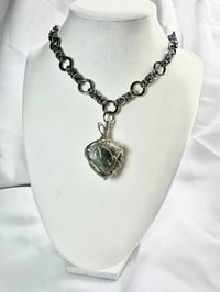 Image 4 of Transformation Labradorite Wire Wrapped necklace
