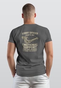 Image 2 of Emotional Support Headers Shirt