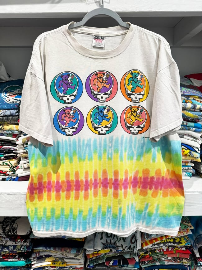 Grateful Dead 1994 Steal Your Face Bears T-Shirt - Size XL