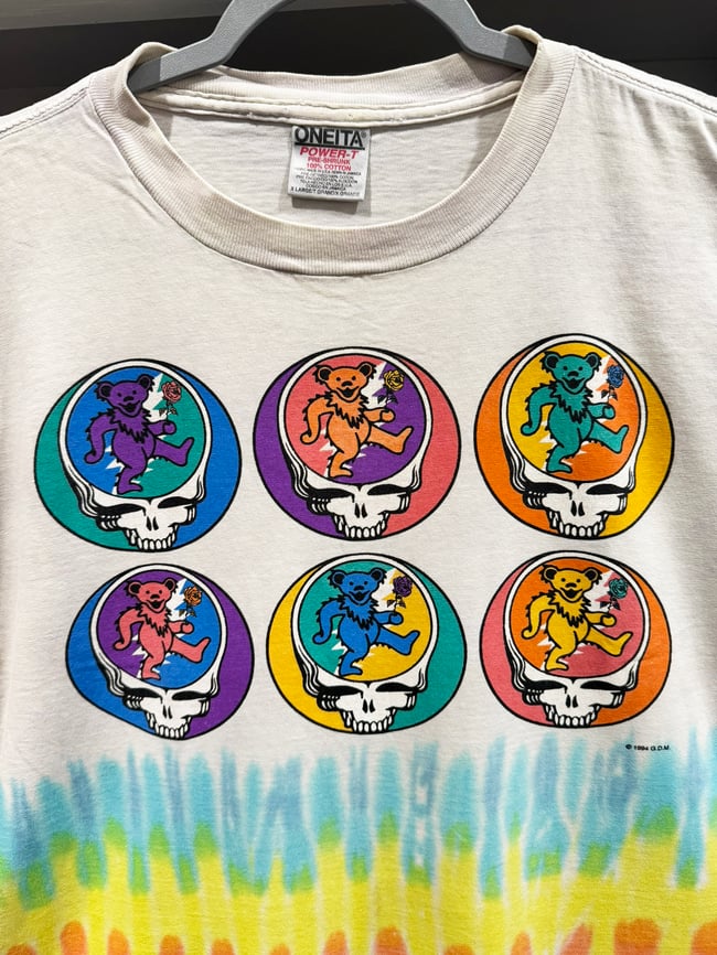 Grateful Dead 1994 Steal Your Face Bears T-Shirt - Size XL