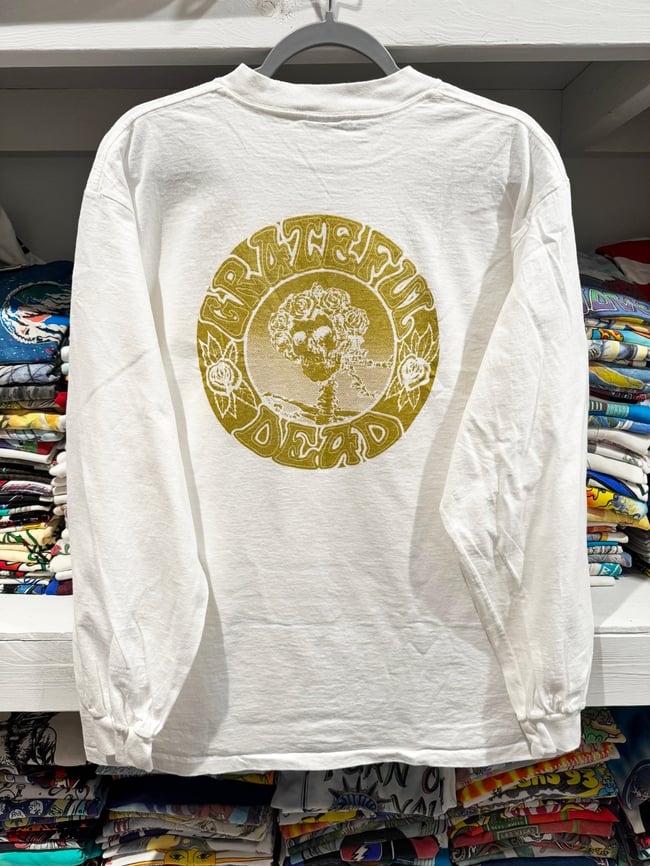 80s Grateful Dead SEVA / Bertha Longsleeve Shirt - Size L