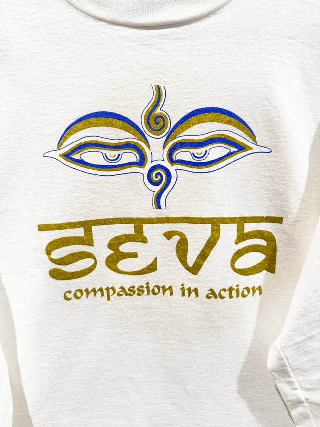 80s Grateful Dead SEVA / Bertha Longsleeve Shirt - Size L