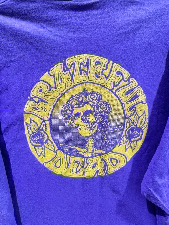 90s Grateful Dead SEVA / Bertha Longsleeve Shirt - Size L